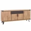 Dressoir Neto 220cm - decor - scarlet eik- Dressoirs