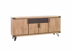 Dressoir Neto 220cm - decor - scarlet eik- Dressoirs