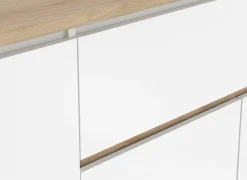 Dressoir Next 197cm - decor - wit & jackson hickory- Dressoirs