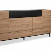 Dressoir Nola 180cm - melamine - artisanale eik- Dressoirs