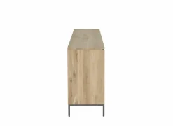 Dressoirs|Dressoir Nomade 240cm - eik massief & decor - naturel