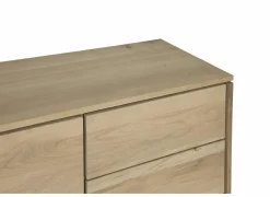 Dressoirs|Dressoir Nomade 240cm - eik massief & decor - naturel