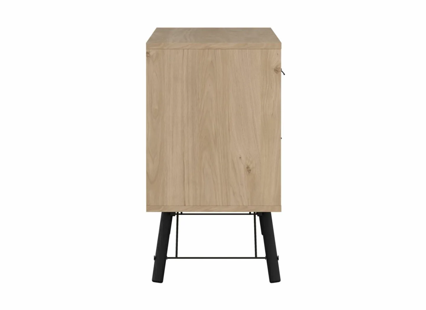 Dressoir Ry 151cm - decor - bruin & zwart- Dressoirs