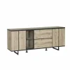 Dressoir Samson 220cm - melamine - orca- Dressoirs