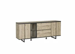 Dressoir Samson 220cm - melamine - orca- Dressoirs