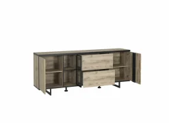 Dressoir Samson 220cm - melamine - orca- Dressoirs