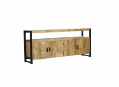 Dressoirs|Dressoir Sanguine 200cm - mango massief - natuur