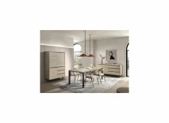 Dressoir Tyler 243cm - melamine - urban oak- Dressoirs