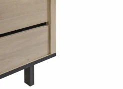 Dressoir Tyler 243cm - melamine - urban oak- Dressoirs