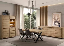 Dressoir Uri 238cm - decor - hudson oak- Dressoirs