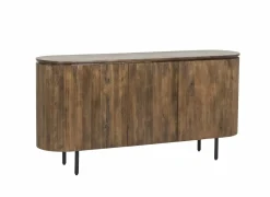 Dressoir Velian 180cm - mango massief - bruin- Dressoirs