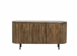 Dressoir Velian 180cm - mango massief - bruin- Dressoirs