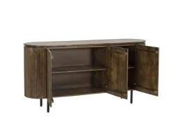 Dressoir Velian 180cm - mango massief - bruin- Dressoirs