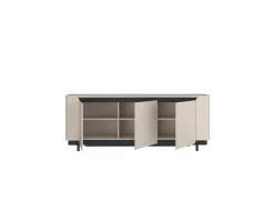 Dressoirs|Dressoir Vodol 205cm - decor - zand & zwart