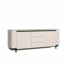 Dressoirs|Dressoir Vodol 205cm - decor - zand & zwart