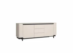 Dressoirs|Dressoir Vodol 205cm - decor - zand & zwart