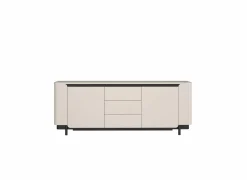 Dressoirs|Dressoir Vodol 205cm - decor - zand & zwart