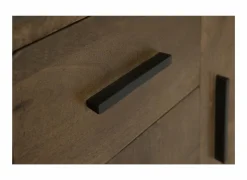 Dressoir Zeppelin 180cm - mango massief - walnoot- Dressoirs