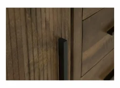 Dressoir Zeppelin 180cm - mango massief - walnoot- Dressoirs