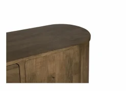 Dressoir Zeppelin 180cm - mango massief - walnoot- Dressoirs