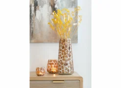 Droogbloemen Pluim  H73cm - kunststof - ecru- Kunsttakken