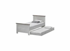 Eenpersoonsbed met bedlade Eline 90x200 - decor - white & autumn oak- Eenpersoonsbedden|Eenpersoonsbedden
