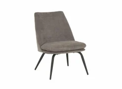 Fauteuil Yoyo 56x73x77cm - stof - grijs- Fauteuils
