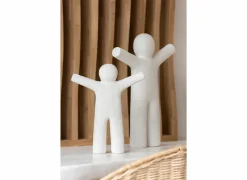 J line Figuur Petit Maurice S H31cm - polyresine - wit- Decoratieve Accessoires