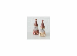 Figuur Santa Jürgo H10/12cm set van 2- Kerstdecoratie|Decoratieve Accessoires