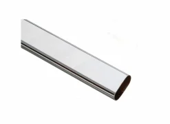 Kastaccessoires|Fire Kledingroede 122cm - ijzer - zilver