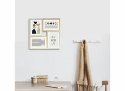 Fotocollage Molde 33,5x33,5cm - MDF - naturel- Fotokaders|Fotokaders