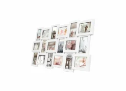 Fotokaders|Fotokaders|Fotokader Berlin set van 18 foto's 10x15cm - kunststof/plexiglas - wit