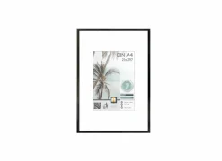 Fotokaders|Fotokaders|Fotokader Kyoto 30x21cm - kunststof & glas - zwart