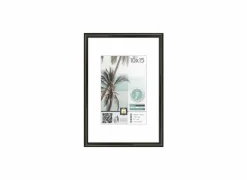 Fotokaders|Fotokaders|Fotokader Kyoto 15x10cm - kunststof & glas - zwart