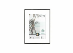 Fotokader Kyoto 40x30cm - kunststof & glas - zwart- Fotokaders|Fotokaders