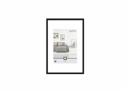 Fotokaders|Fotokaders|Fotokader Livorno 91,5x61cm - hout massief - zwart