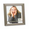 Deknudt frames Fotokader 10x10cm - kunststof & glas - zilver- Fotokaders|Fotokaders