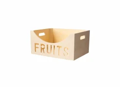 Cosy & Trendy Fruitschalen|Fruitbox 39,5x30cm - hout massief - naturel