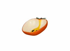 Mica Fruitschaal Fresh appel 15,5x15cm - steen - geel- Fruitschalen|Kommen