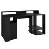 Gamingbureau 152x62cm - decor - zwart- Gamingbureau|Woonkamer Bureau