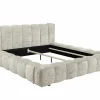 Gestoffeerd bed Bexley 180x200cm - stof - taupe- Tweepersoonsbedden|Boxsprings