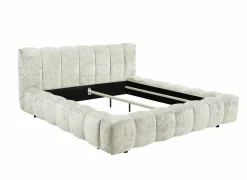 Gestoffeerd bed Bexley 180x200cm - stof - ivoor- Tweepersoonsbedden|Boxsprings