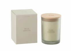 Kaars & Houder|Geurkaars Accords Essentiels Musc Obscur 38u  8,5x8,5x12,5cm - glas - blauw