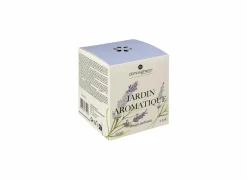 Geurkaars Oudy Lavendel H9,5cm 30u wit- Kaars & Houder