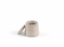 Geurkaars outdoor rozemarijn Ø16x15cm - terracotta - grijs- Kaars & Houder