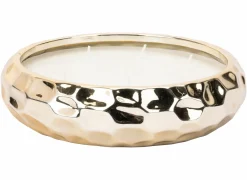 Cosy & Trendy Kaars & Houder|Geurkaars Soft Vanilla Ø20cm - keramiek - goud - 20u