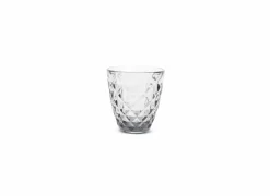 Salt & Pepper Glas Prisma 22cl - glas - grijs set van 4- Waterglazen