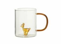 Waterglazen|Kerstdecoratie|Glas Rendier 42cl - glas - transparant