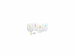Balvi Glasklever Sticky Dogs x8 1,5x1,5x0,1cm - silicone - multi- Diversen