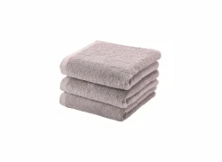 Aquanova Handdoek London 55x100cm - stof - nude- Handdoeken